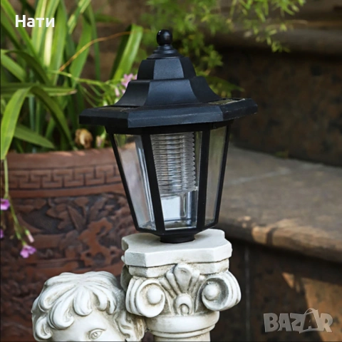 Соларна лампа ангел - елегантна декорация за всеки двор, снимка 6 - Соларни лампи - 53742053