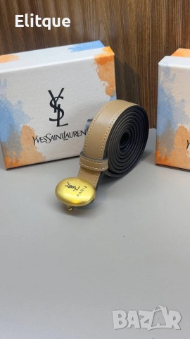 колани от естествена кожа в кутия ysl saint laurent , снимка 7 - Колани - 53191945