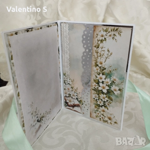 3D картичка ръчна изработка – перфектен подарък, готова за изпращане!, снимка 4 - Други - 52404203