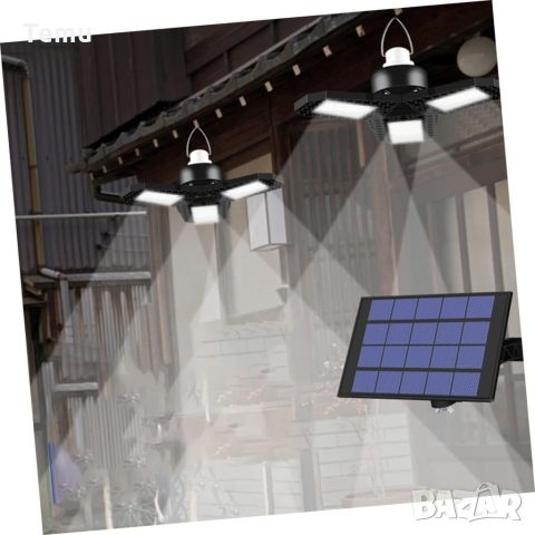 Деформируема соларно осветление 5V деформируема крушка. LED светлини със слънчеви панели: Висока ярк, снимка 7 - Соларни лампи - 45674666