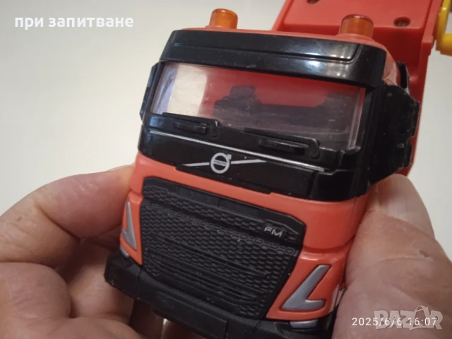 Volvo FM бетоновоз, Dickie, 22 см., снимка 10 - Коли, камиони, мотори, писти - 50575408
