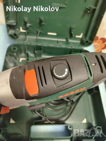 Ударна бормашина BOSCH PSB1000W-RCE, снимка 2 - Бормашини - 53480091