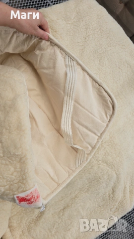 Протектор за матрак мерино вълна, снимка 11 - Протектори за матраци - 53471780