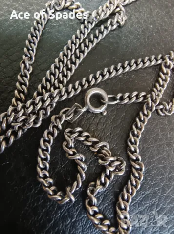 Красиво Сребърно Дамско Колие Часовник , снимка 4 - Колиета, медальони, синджири - 50093179