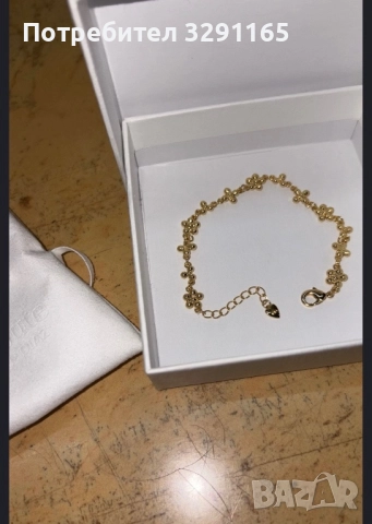 Гривна En Route златна, снимка 3 - Гривни - 52800491