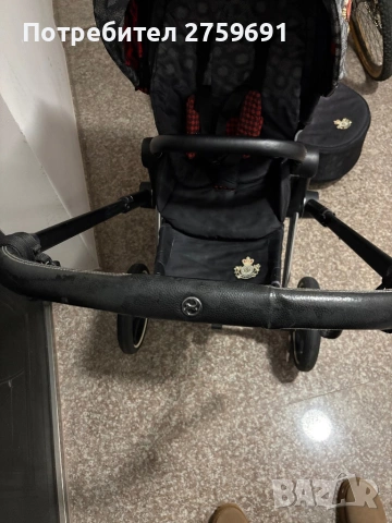  Детска количка Cybex Priam Rebellious, снимка 6 - Детски колички - 54146764