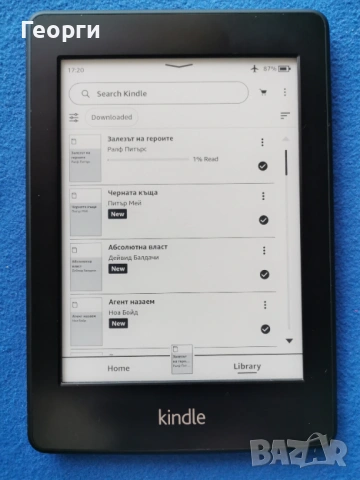четец Kindle Paperwhite 7 Generation, DP75SDI с подсветка, снимка 2 - Електронни четци - 53155796