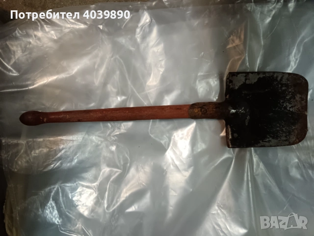 Стара окопна лопатка, снимка 3 - Градински инструменти - 53933940