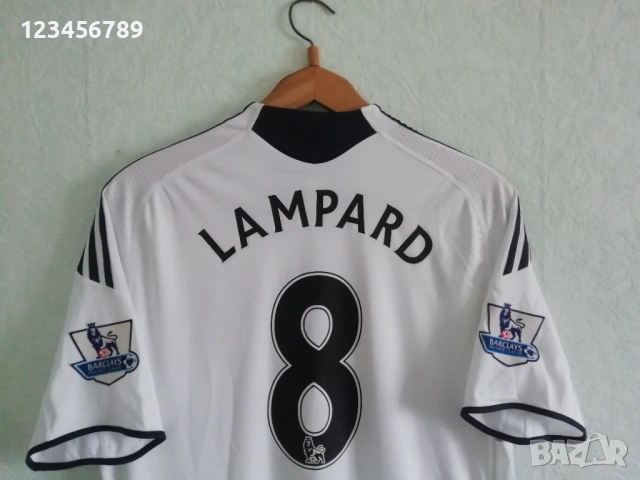 Chelsea Lampard Adidas оригинална тениска фланелка екип Челси Лампард Висша Лига , снимка 3 - Тениски - 53947456