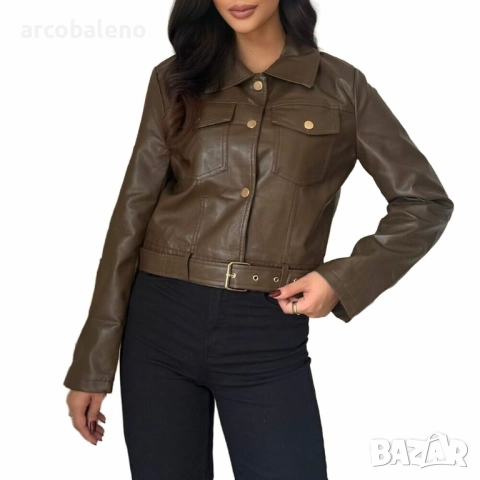 Дамско байкерско яке, 3цвята , снимка 3 - Якета - 52656764