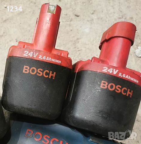 батерии BOSCH 24V 2.6Ah NiMH за рециклиране 24 волта