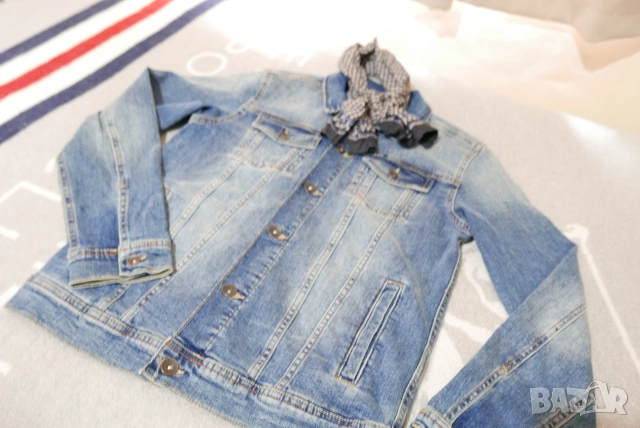 Дънково яке Garcia, снимка 5 - Якета - 53936281