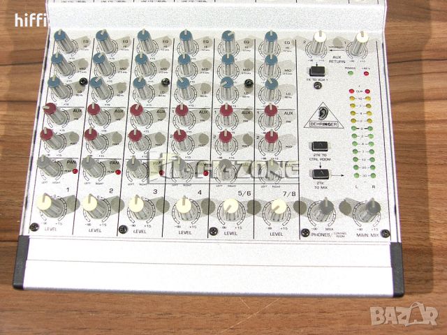  Пулт Behringer mx-802a , снимка 4 - Ресийвъри, усилватели, смесителни пултове - 46607948