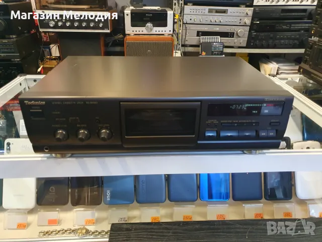 Триглав касетен дек Technics RS-BX601  В отлично техническо и визуално състояние., снимка 2 - Декове - 47894558