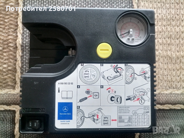 Продавам оригинален авто компресор за Мерцедес , снимка 2 - Аксесоари и консумативи - 53062294