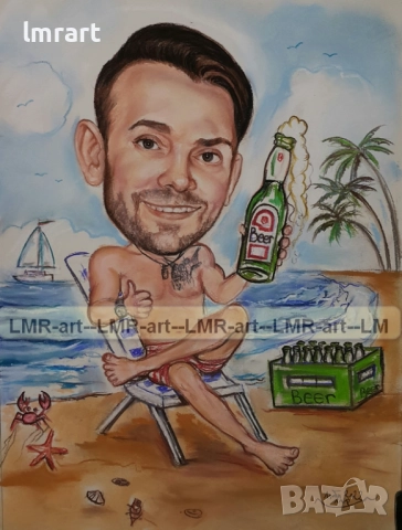 Рисувам ръчно КАРИКАТУРИ, ШАРЖ, снимка 7 - Картини - 52228196