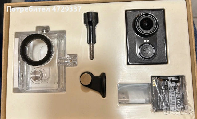 НОВА Екшън камера YI Action Camera (Xiaomi) + Водоустойчив кейс (40м), снимка 2 - Камери - 53668634