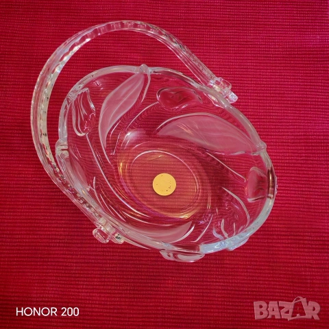 Кристална купа, кошничка Walther Glas,Германия. , снимка 3 - Други - 54126914