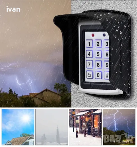 Клавиатура за контрол на достъпа А07, снимка 5 - Други - 50295384