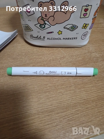 Комплект маркери Ohuhu x Bobbie Goods Honolulu B с 48 цвята, който включва ексклузивна чанта  , снимка 2 - Други стоки за дома - 54181002