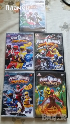 DVD филми Power Rangers 