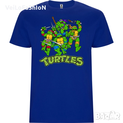Нова детска тениска с Костенурките нинджа, снимка 3 - Детски тениски и потници - 45451678