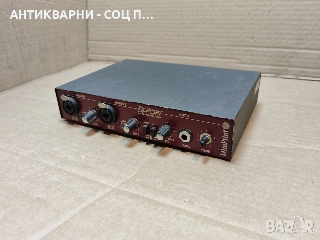 Немски DI-PORT MINDPRINT 24' Битов Стерео Аналогов Цифров Конвертор Предусилвател. / НОМЕР 1635.