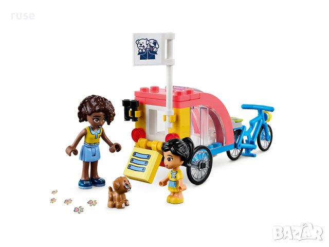 НОВИ! LEGO® Friends 41738 Велосипед за спасяване на кучета, снимка 4 - Конструктори - 45991214