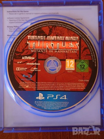 Teenage Mutant Ninja Turtles: Mutants in Manhattan (PS4)

, снимка 3 - Игри за PlayStation - 49245785