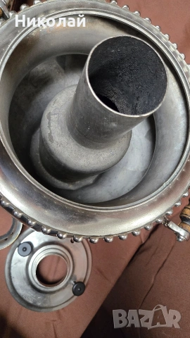 Уникален Самовар Русия империя 1870 Завод Тула, снимка 13 - Антикварни и старинни предмети - 53965561