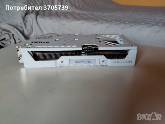 Sapphire Pure rx9060xt 16gb + 700W захранавен, снимка 3 - Видеокарти - 52788183