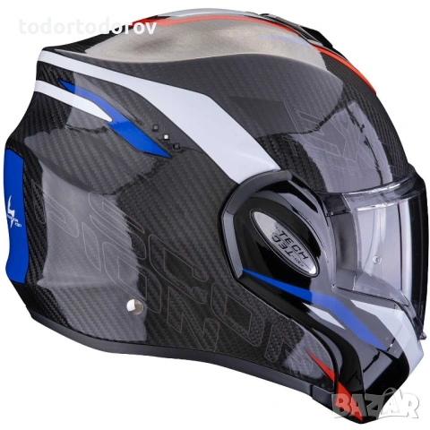 Отваряема мото каска SCORPION Exo-Tech Evo Carbon Cosy 2025 M 57-58см 699 лв. / 357.39 €, снимка 3 - Аксесоари и консумативи - 53584283