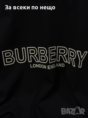 Burberry Мъжка Черна Тениска👕Мъжка Блуза С Къс Ръкав В Черен Цвят Код Mens P.247, снимка 2 - Тениски - 53922547