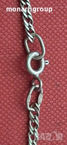 Сребърна верижка, снимка 6 - Колиета, медальони, синджири - 54063669