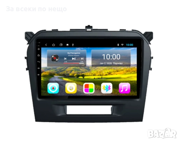 9-инчова мултимедия за SUZUKI Vitara (2015–2021) + Подарък камера, снимка 4 - Аксесоари и консумативи - 51886178