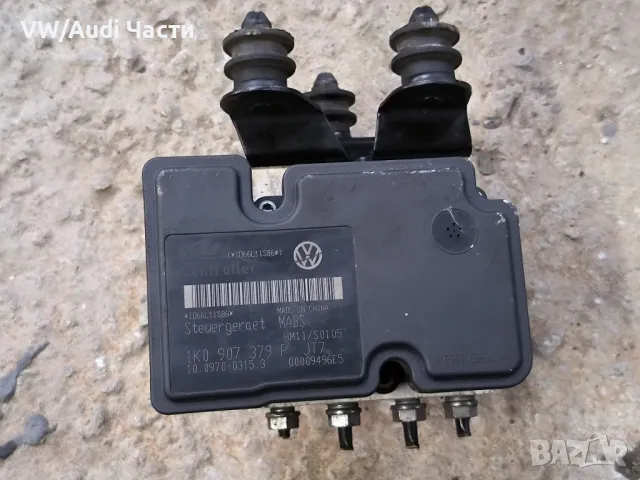 ABS АБС помпа модул за Голф 5 Ауди А3 Пасат VW Golf 5 Audi A3 Passat Touran 1K0614117H / 1K0907379P, снимка 3 - Части - 50353675