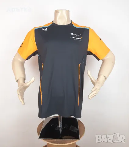 McLaren Racing Team T-Shirt - Оригинална мъжка тениска р-р L, снимка 3 - Тениски - 49463027