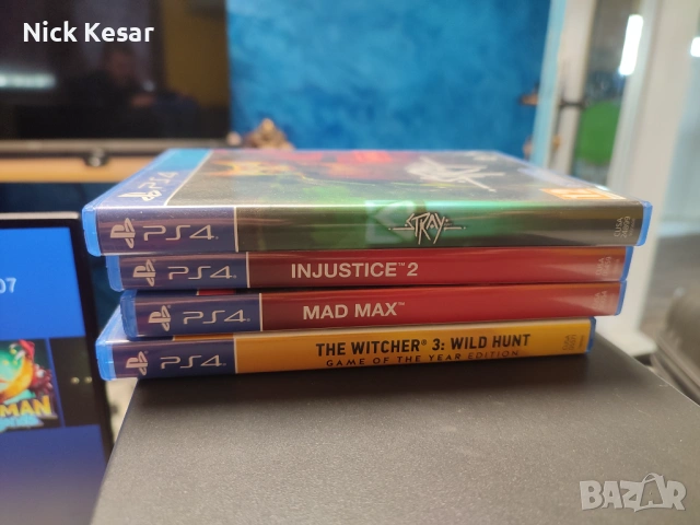 Playstation 4 + голям монитор + компютър, снимка 2 - PlayStation конзоли - 54200616