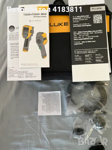 Термовизионна камера FLUKE TIS20+ 9HZ, LCD 3.5" (320x240), 120x90, IP54, FLUKE, снимка 3 - Друга електроника - 46904044