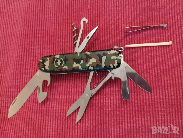 Джобен нож Victorinox, камуфлаж. , снимка 6 - Ножове - 45636518