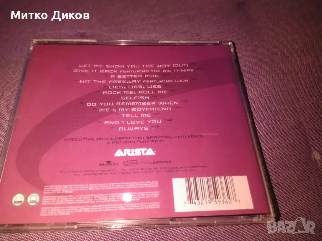 Toni Braxton-More than a woman CD компакт диск отличeн, снимка 2 - CD дискове - 50302930
