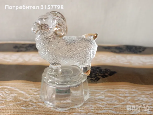 Луксозна капачка за гарафа,бутилка-овен, снимка 1