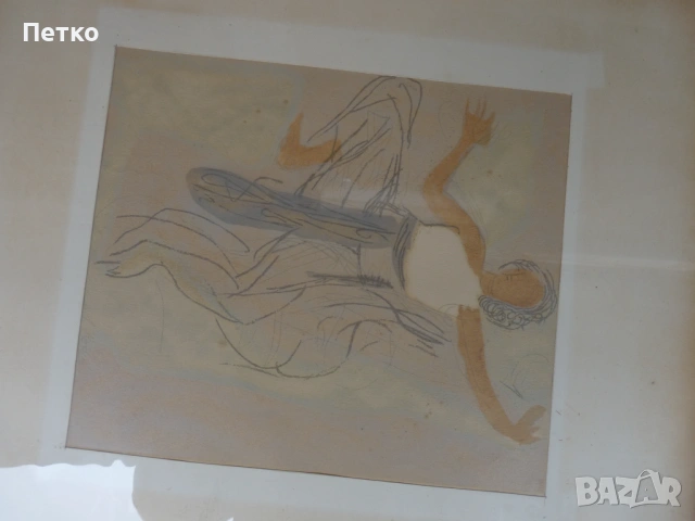 Стара картина 56 / 48 см, снимка 10 - Антикварни и старинни предмети - 53397543