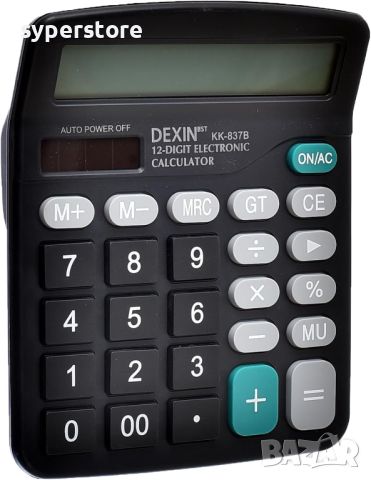 Калкулатор настолен 12 цифри Digital One SP00940 kk-837b средн размер, снимка 3 - Друга електроника - 45295668