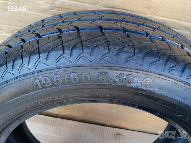 195/60R16C semperit 8мм грайфер-№287, снимка 4 - Гуми и джанти - 50726052