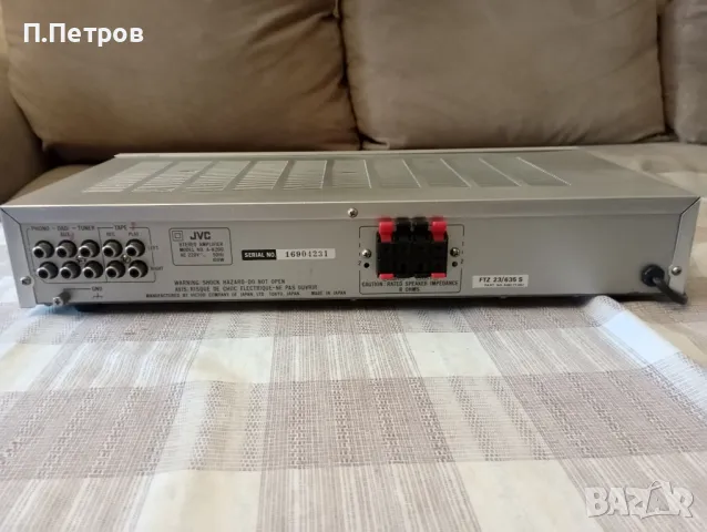 JVC A-K200 стерео усилвател , снимка 2 - Ресийвъри, усилватели, смесителни пултове - 47368778