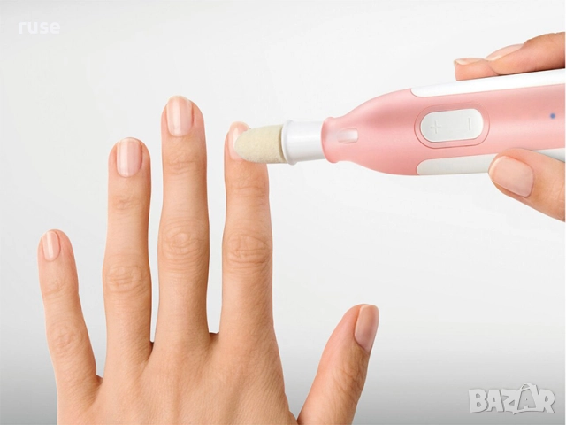 НОВИ! Електрическа пила за нокти маникюр педикюр 10 приставки безжична, снимка 10 - Други - 44611499