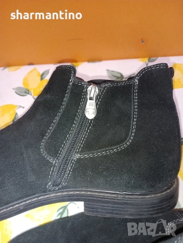 Tom Tailor N 44 кожени обувки - 22 лв, снимка 3 - Мъжки боти - 52748116