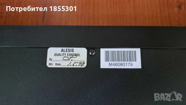 Alesis MidiVerb 4 Цифров мулти ефект процесор, снимка 3 - Други - 47067773