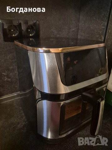 Фритюрник с горещ въздух 10 л , снимка 2 - Фритюрници - 54048642